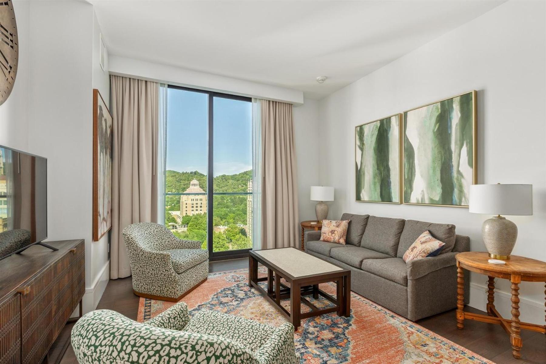 Apartment The Views Over Pack Square Park: Luxury Downtown Arras Asheville