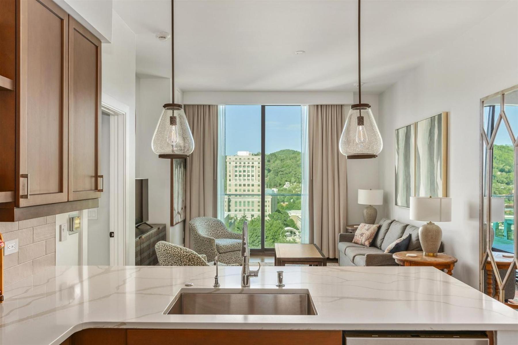 The Views Over Pack Square Park: Luxury Downtown Arras * Asheville