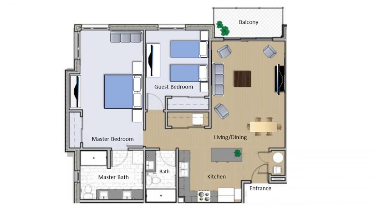 Third Floor In Downtown Holiday home